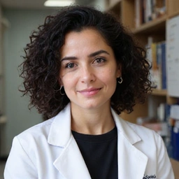 Retrato de María García, Directora de Investigación y Desarrollo